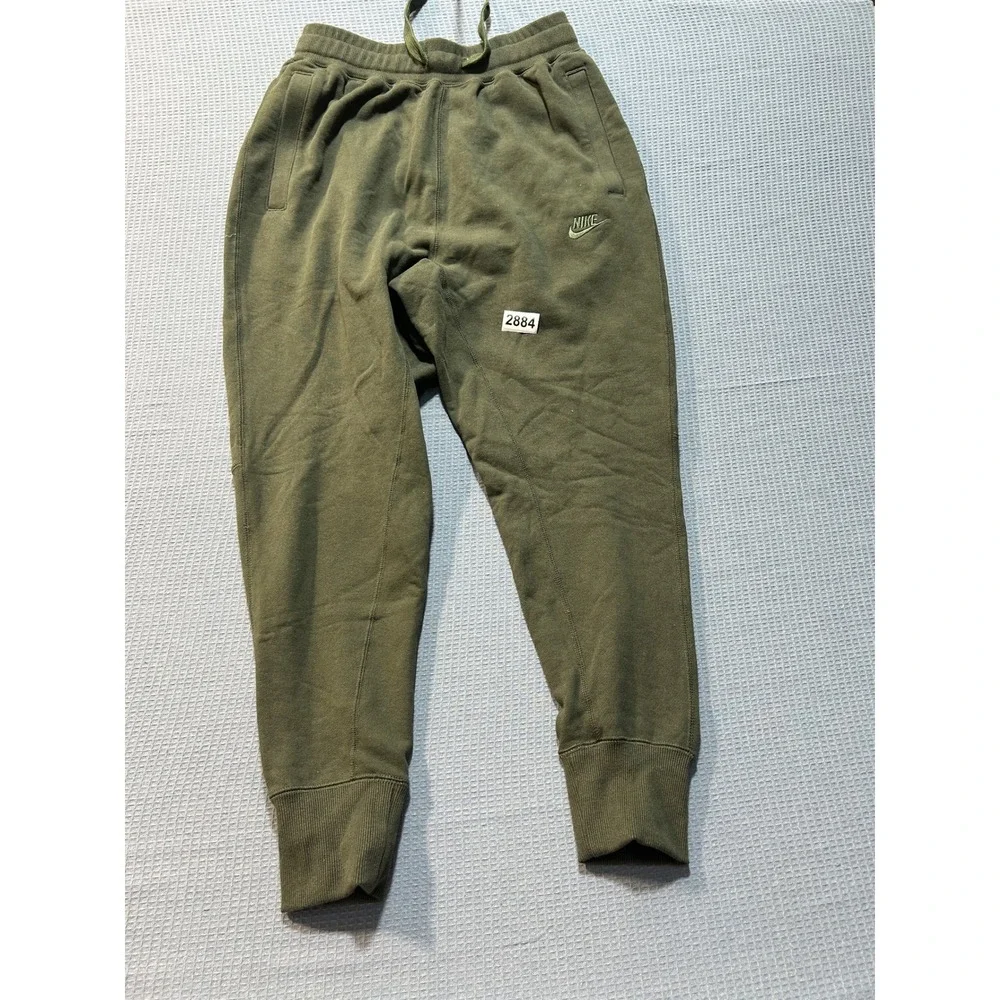 Nike‎ Tech Fleece Joggers Mens Small Olive Green